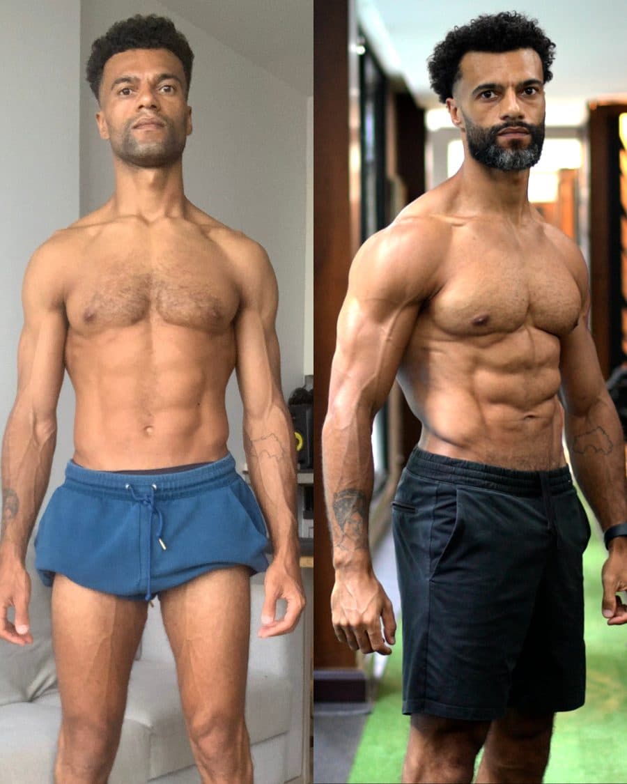 Kemo, before and after
