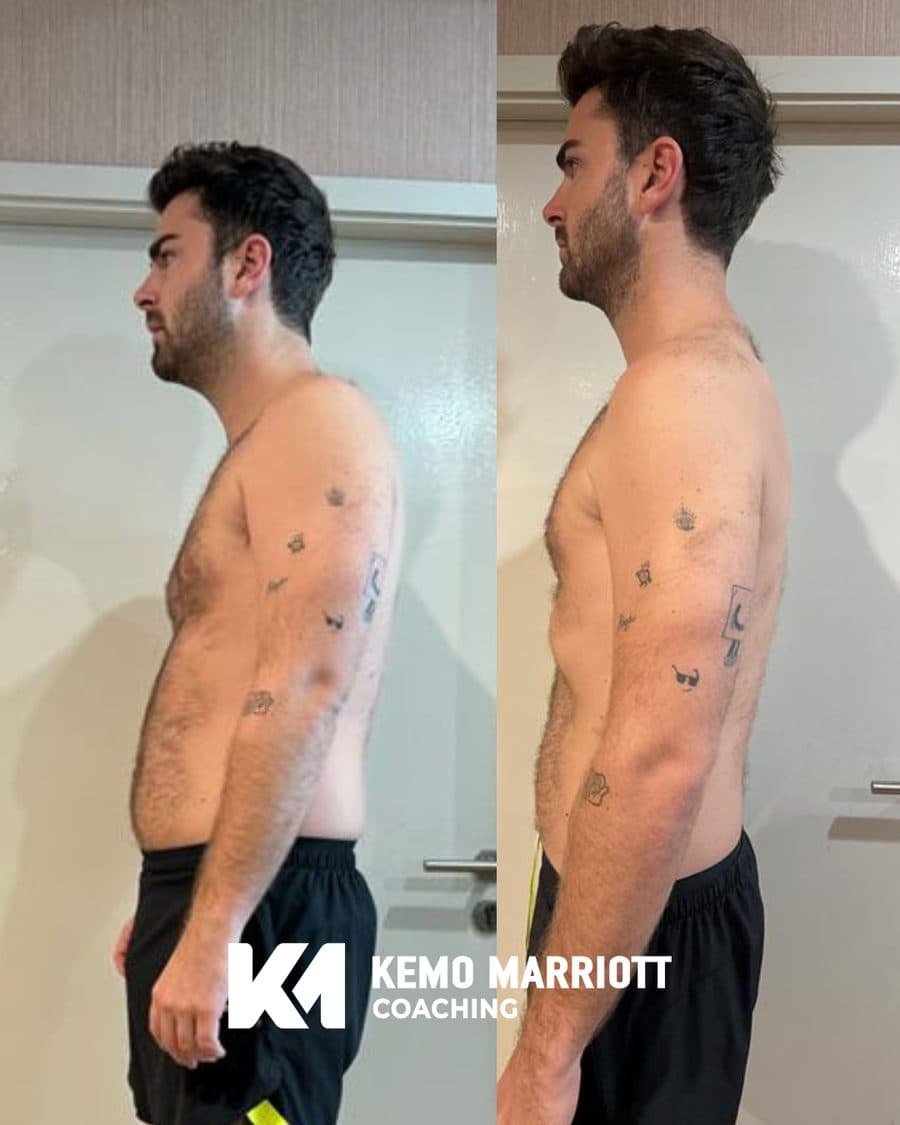 Gaspard, before and after