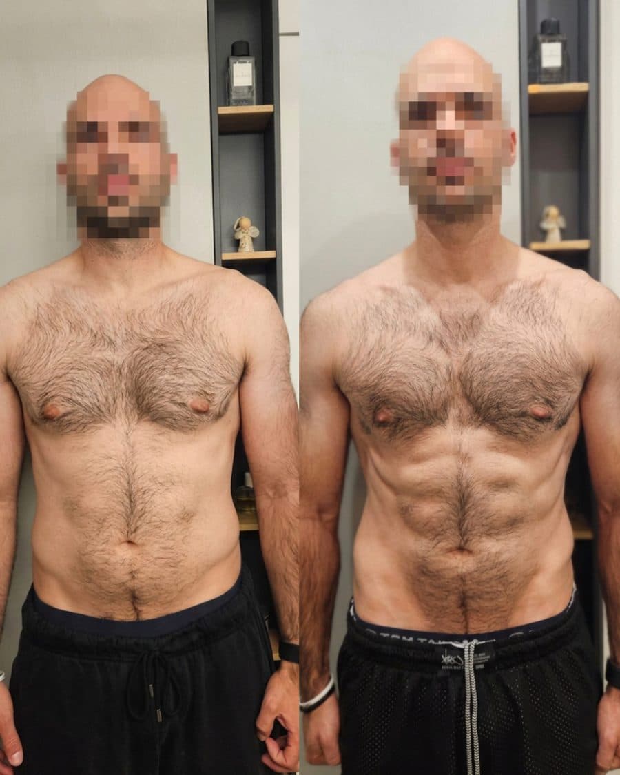 Matic, before and after